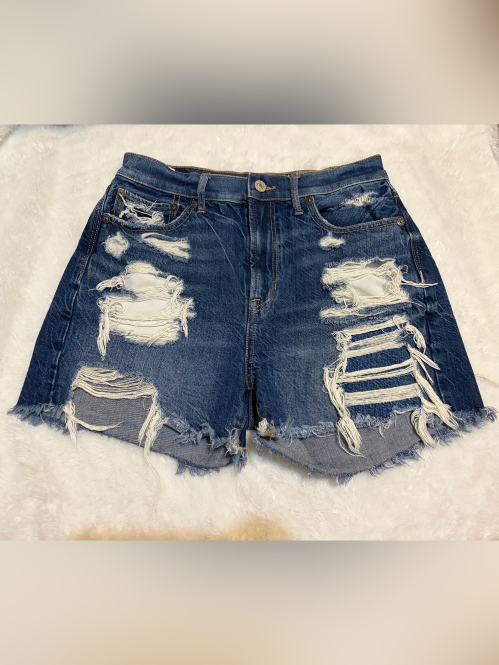 American Eagle 90s Boyfriend Denim Shorts Size 2